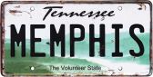 Kentekenplaat Memphis