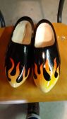 Klompenschuurtje Clogs with flames