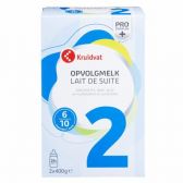 Kruidvat Opvolgmelk standaard 2 melkpoeder (vanaf 6 tot 10 maanden)