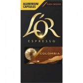 L'Or Espresso Colombia coffee cups