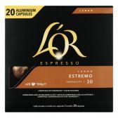 L'Or Espresso lungo estremo coffee cups family pack