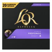 L'Or Espresso lungo profondo coffee cups family pack