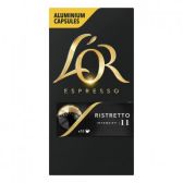 L'Or Espresso ristretto coffee cups