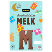 Huismerk (Gwoon of Jumbo) Chocoladeletter Melk M