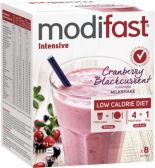 Modifast Intensive cranberry milkshake