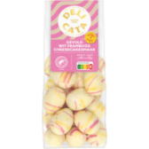 Delicata Vega Easter eggs filled white raspberry