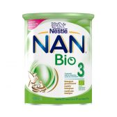 Nestle Nan biologische groeimelk standaard 3 melkpoeder (vanaf 12 maanden)