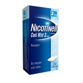 Nicotinell Cool mint chewing gum 2 mg nicotine