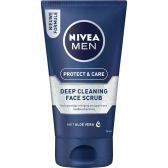 Nivea Deep cleansing gezichtsscrub voor mannen