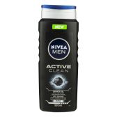 Nivea Active clean douchegel voor mannen groot