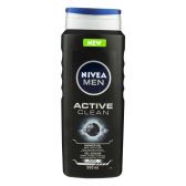 Nivea Active clean shower gel for men large