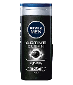 Nivea Active clean shower gel for men small