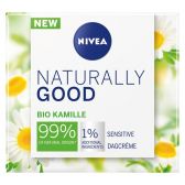 Nivea Naturally good gevoelige nachtcreme