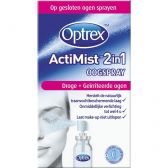 Optrex Actimist 2 in 1 oogspray droge + geirriteerde ogen