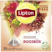 Lipton Rooibos herb tea infusion