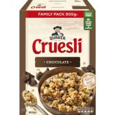 Céréales cruesli au 3 chocolats Quaker (450 g)  La Belle Vie : Courses en  Ligne - Livraison à Domicile