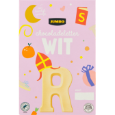 Jumbo Chocoladeletter Wit R