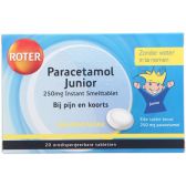 Roter Paracetamol junior 250 mg instant melting tabs