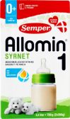 Semper Allomin acidified zuigelingenmelk 1 melkpoeder (vanaf 0 tot 6 maanden)