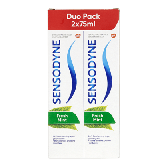 Sensodyne Fresh mint toothpaste twin pack
