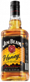 Jim Beam Bourbon whiskey with honey