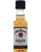 Jim Beam Witte label mini