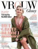 Vrouw Glossy magazine