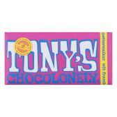 Tony's Chocolonely wit framboos knettersuiker 