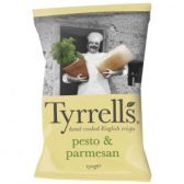 Tyrrells Pesto and parmesan crisps