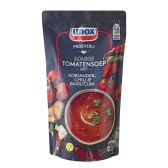 Unox Soep in zak proeverij tomaten