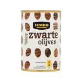 Jumbo Zwarte olijven zonder pit groot