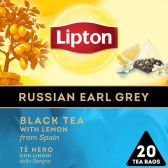 Lipton Russian earl grey black tea