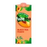 Fuze Tea Black tea peach groot (1,5 liter)