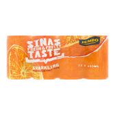 Jumbo Fresh and fruity orange flavour sprakling minis