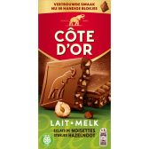 Cote d'Or L'Original milk chocolate hazelnut tablet