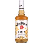 Jim Beam Bourbon whiskey with honey