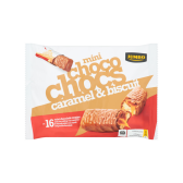 Jumbo Mini chocolate chocs with caramel and biscuits