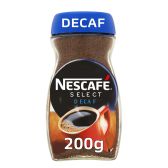 Nescafe Select decaf instant coffee