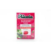Ricola Suikervrije zwarte bes kruidenpastilles