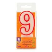 Delhaize Birthday candle number 9