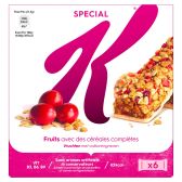 Kellogg's Special K red fruit grain bars