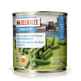 Delhaize Middelfijne versneden sperziebonen zonder zout