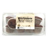 Delhaize Mini chocolade fondants (voor uw eigen risico, geen restitutie mogelijk)