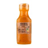 Delhaize Red pesto dressing (at your own risk, no refunds applicable)