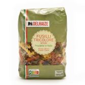 Delhaize Tricolore fusilli pasta