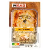 Delhaize Macaroni met ham en 3 kazen (voor uw eigen risico, geen restitutie mogelijk)