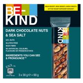 Be-Kind Dark chocolate, nuts and seasalt bar
