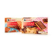 Delhaize Pure en melkchocolade petit beurre