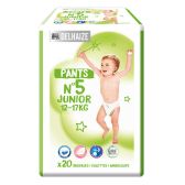 Delhaize Care ecological junior nappy pants size 5