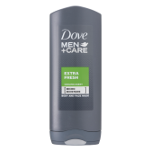 Dove Extra fresh shower gel men + care large